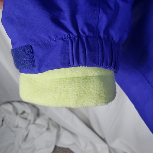 Columbia 3 in 1 Purple/Lime Green Interchangeable Coat with Detachable Hood Sz M - Picture 9 of 16